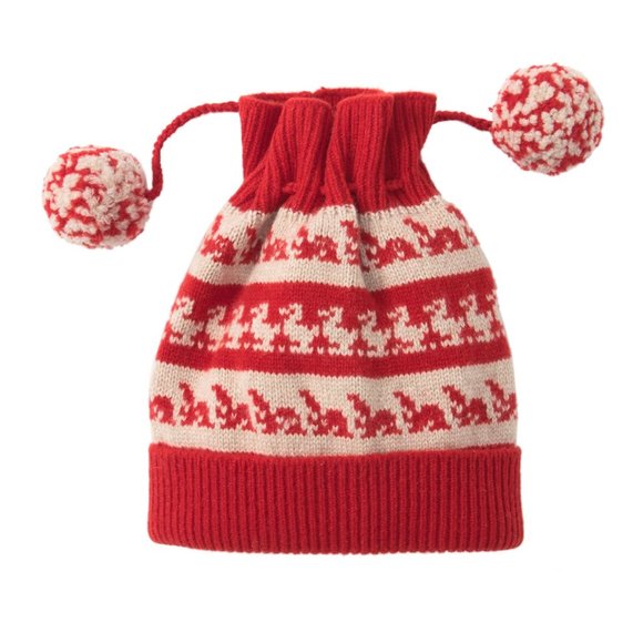 BURBERRY Wool Cashmere Pompom Beanie Hat - Picture 1 of 3